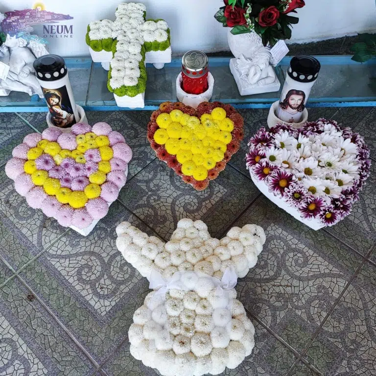 Širok izbor cvijeća za Dušni dan u Neumu