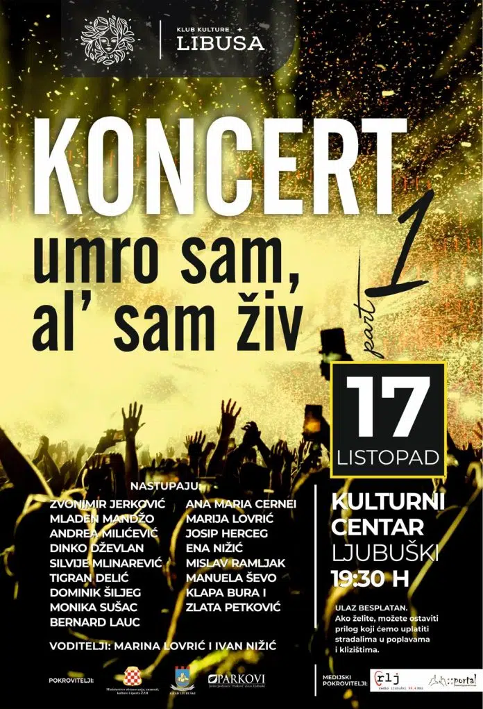Koncert Sjecanja U Ljubuskom U Cetvrtak 1710