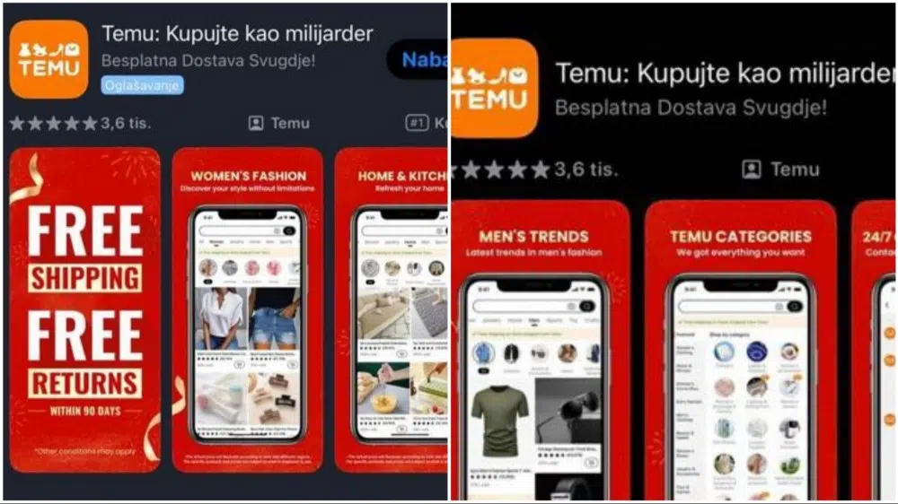 MUP HBŽ obavještava građane o lažnoj aplikaciji “Temu”
