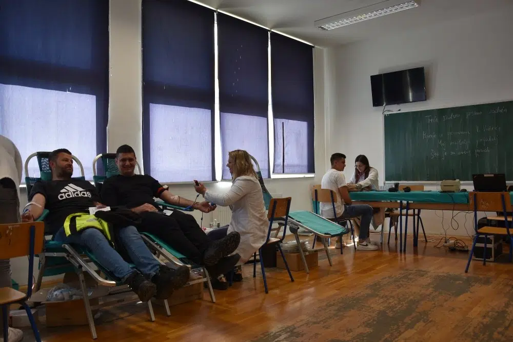 Obavijest o organiziranju akcije dobrovoljnog darivanja krvi