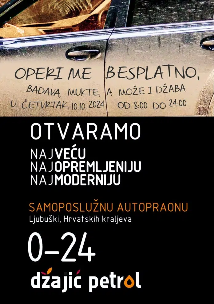Promo Otvorenje Samousluzne Autopraone Dzajic Petrol Danas