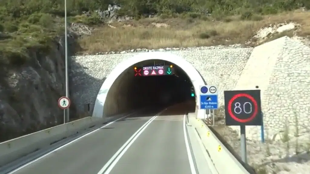 Važno obavještenje: Zatvaranje tunela sveti Ilija u pet navrata