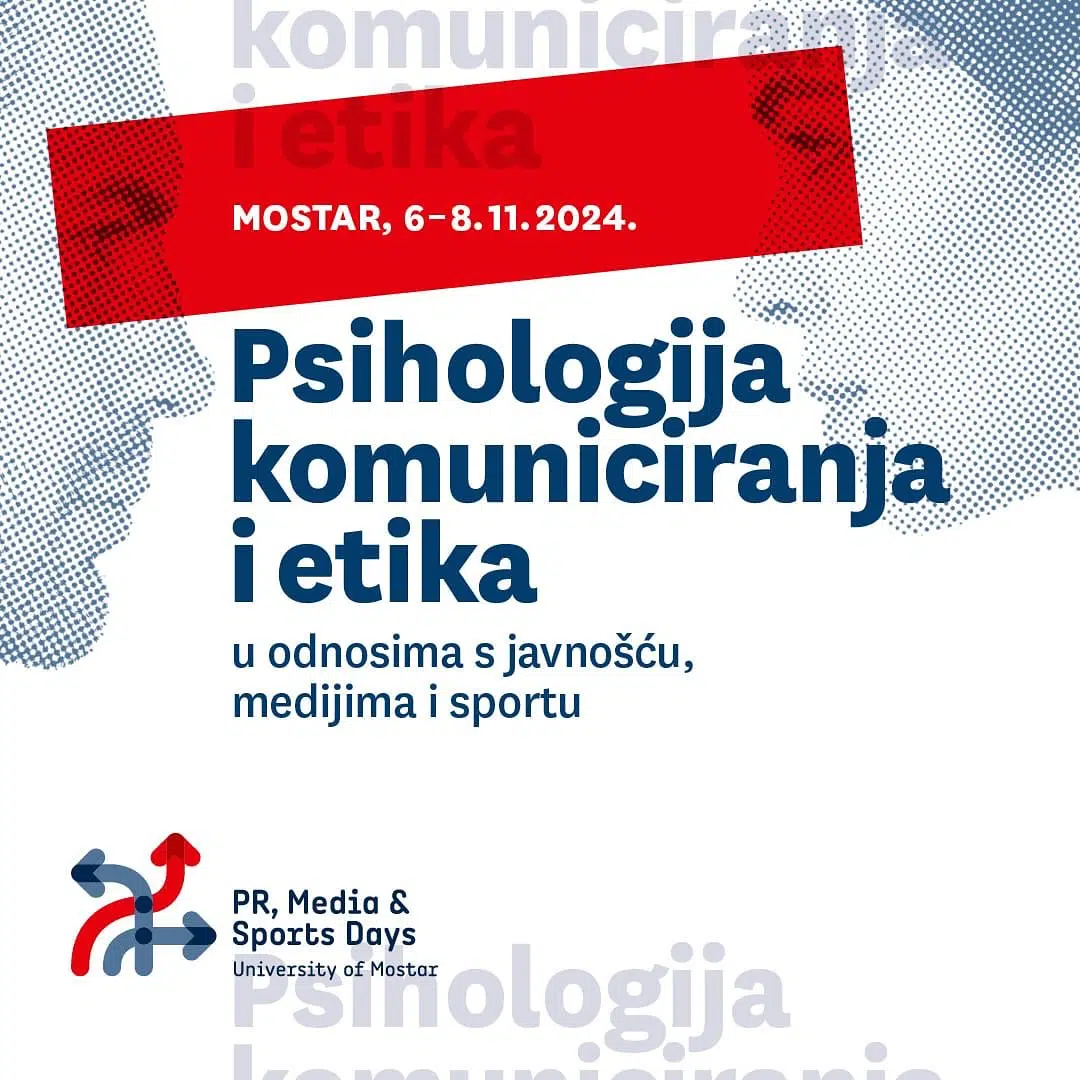 Najava konferencije „PR, Media & Sports Days University of Mostar“