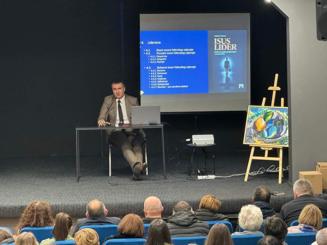 U Grudama predstavljena knjiga “Isus lider” autora Vladimira Grebenara