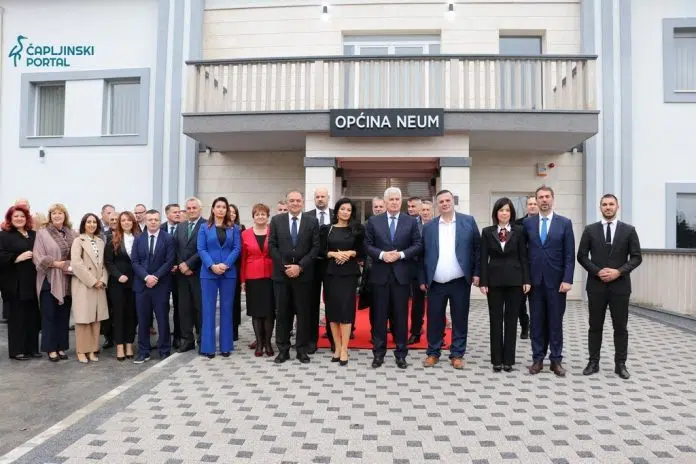 FOTO | U Neumu svečano otvorena nova zgrada Općine U Neumu Svecano Otvorena Nova Zgrada Opcine