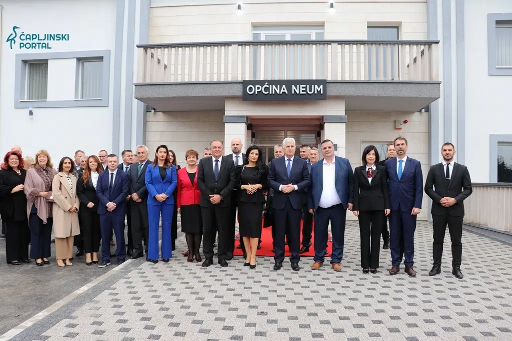 FOTO | U Neumu svečano otvorena nova zgrada Općine