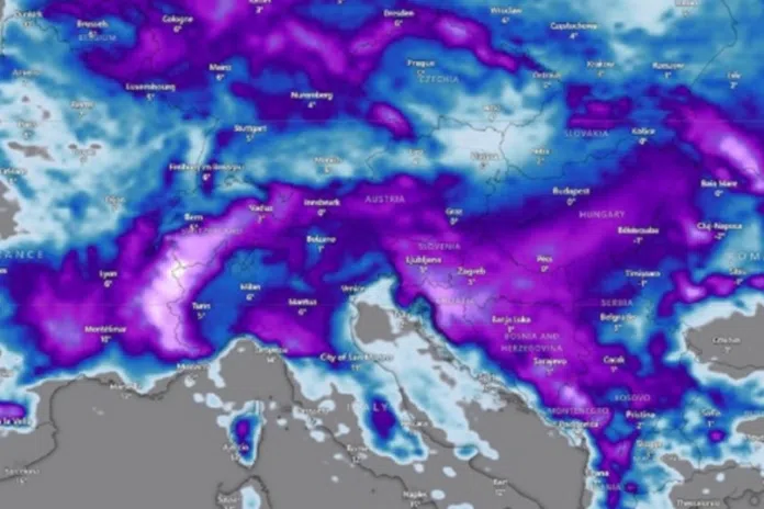 Mecave Jaki Vjetrovi I Niske Temperature U Europu Dolazi Snazna