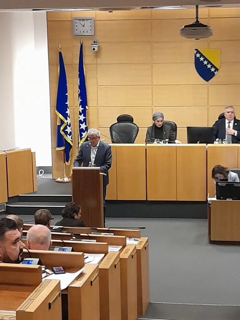 Parlament Federacije BiH raspravljao o poplavljenim područjima, Josip Juričić govorio u ime općine Prozor-Rama
