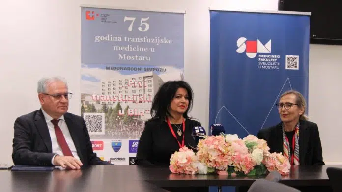 Tijekom Simpozija Svecano Obiljezeno 75 Godina Transfuzijske Medicine U Mostaru
