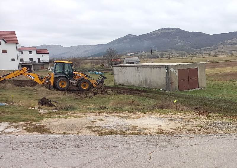 Započeli radovi na izgradnji Parka sa Spomen obilježjem  poginulim braniteljima u Roškom Polju