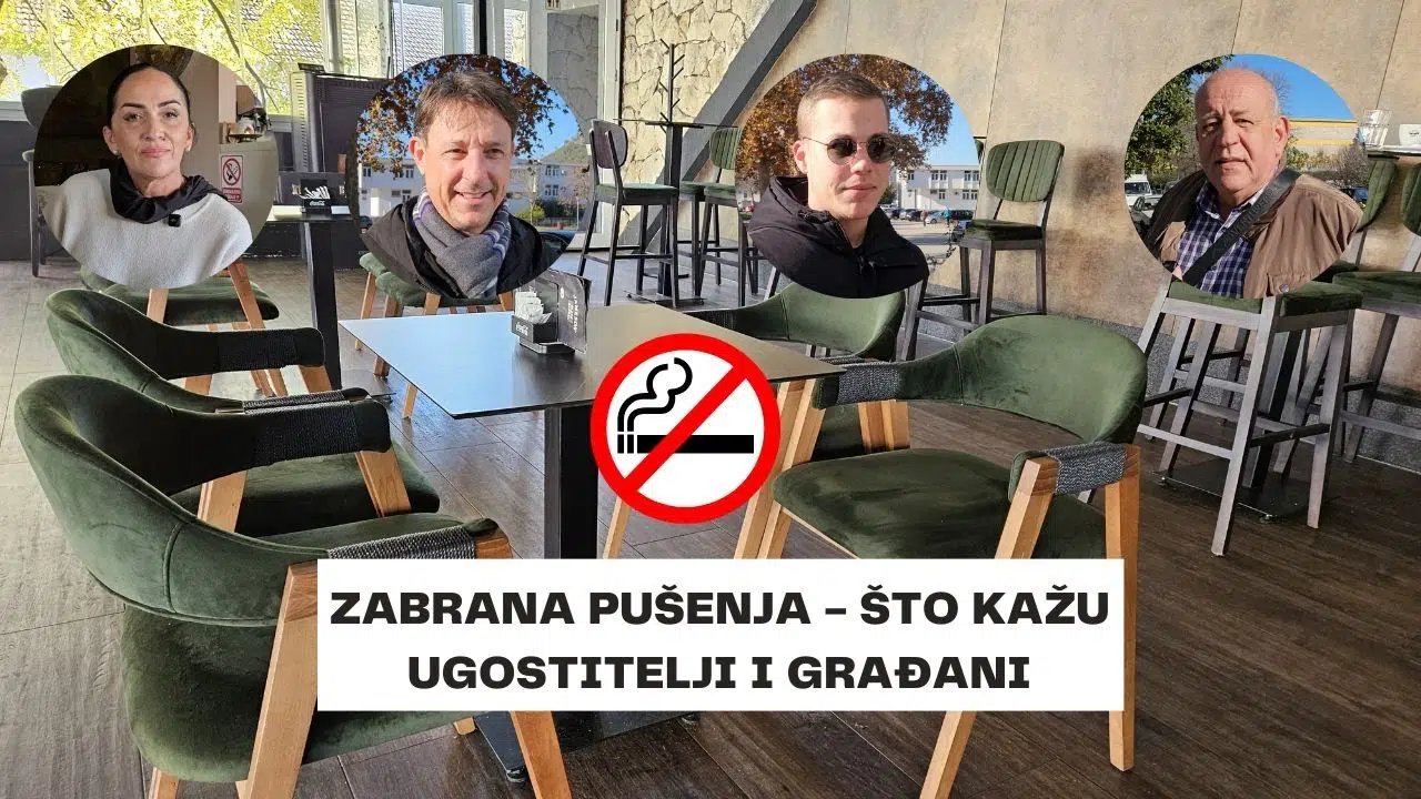 FOTO/VIDEO | Počela zabrana pušenja: Većina izbacila pepeljare, pojedini još riskiraju