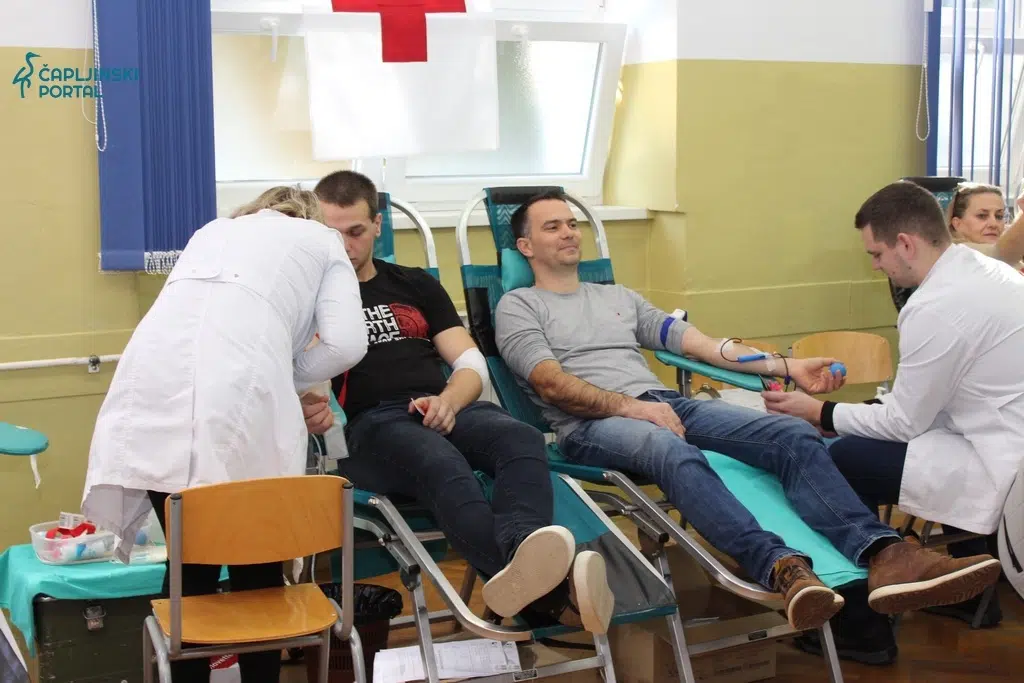 FOTO | U Čapljini prikupljeno 37 doza krvi