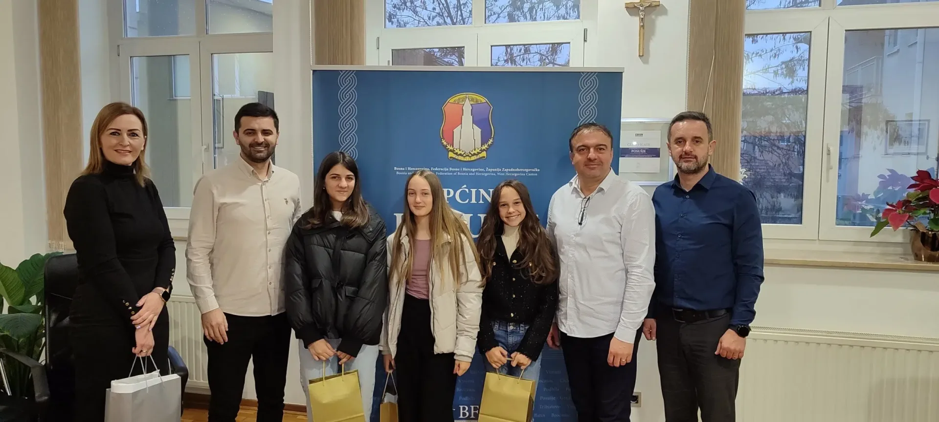 Uspješna godina za Hrvatski cheerleading klub Posušje obilježena prijemom u Općini