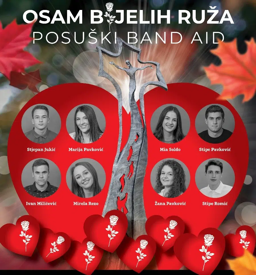 NAJAVA: Promocija pjesme i videospota „Osam bijelih ruža” u spomen na 8 posuških anđela