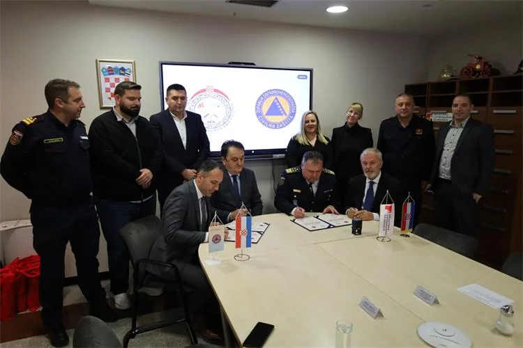 HVZ i Uprava civilne zaštite Županije Zapadnohercogovačke potpisali povelju