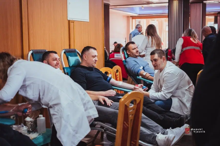 Prikupljena 61 doza krvi na petoj redovnoj akciji darivanja u Prozoru