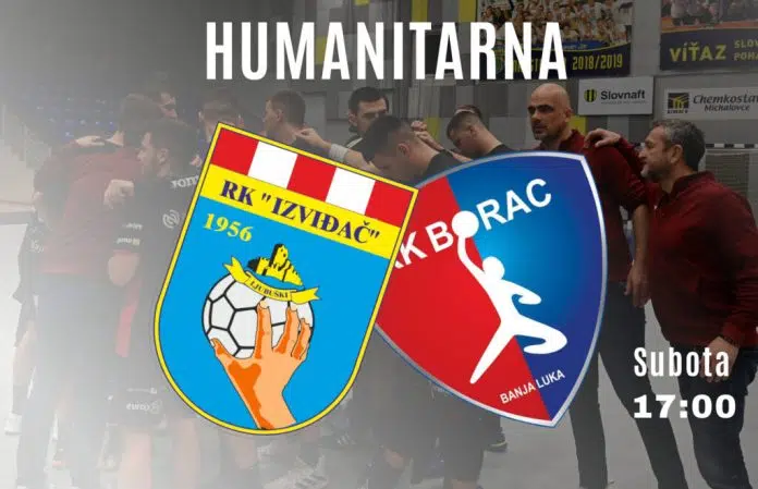 Utakmica RK Izviđač Agram – RK Borac m:tel biti će