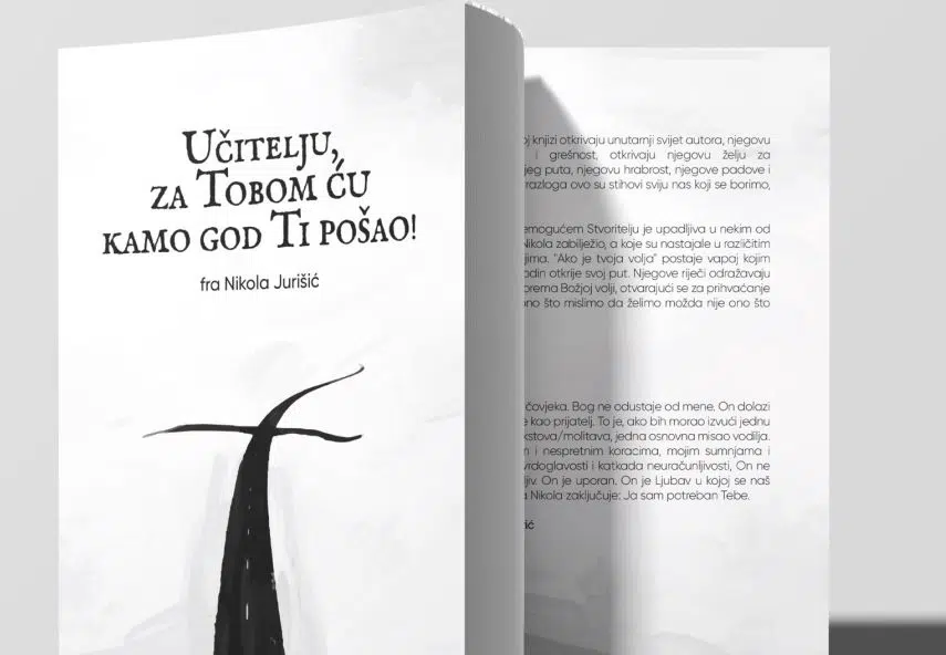 Fra Nikola Jurišić objavio svoju prvu knjigu kao plod desetogodišnjeg rada: “Učitelju za Tobom ću kamo god Ti pošao!”