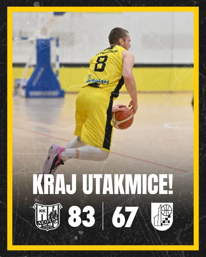 KK Posušje poraženo u Trebinju