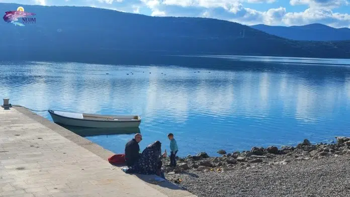 FOTO | Neum u siječnju: Nova godina uz more