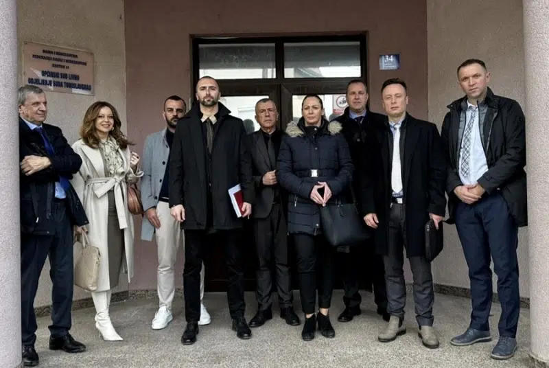 Izaslanstvo Visokog sudskog i tužiteljskog vijeća BiH posjetilo Općinski sud Livno, odjeljenje suda u Tomislavgradu