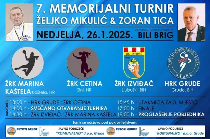 NAJAVA: 7. memorijalni turnir Željko Mikulić & Zoran Tica