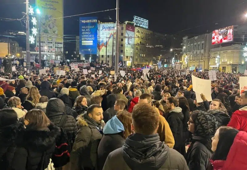 Studentima se pridružili i uposlenici RTS-a: Pozivi na generalni štrajk i odgovornost!
