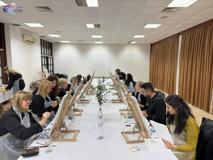 FOTO: Još jedna uspješna Art&Wine radionica održana u Neumu
