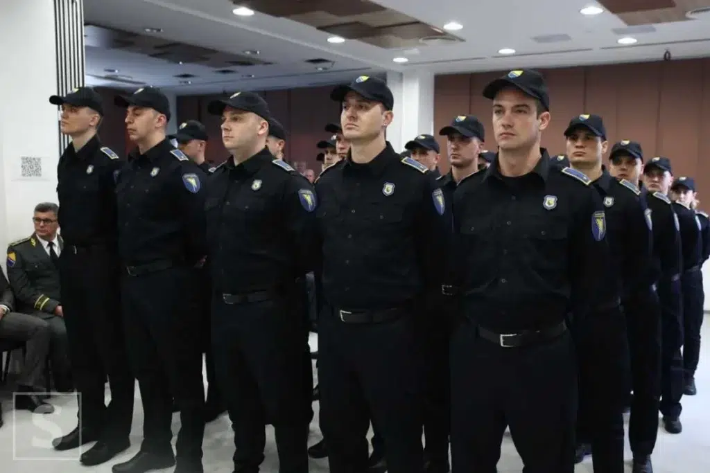 Svečanu zakletvu položilo 25 kadeta Granične policije BiH