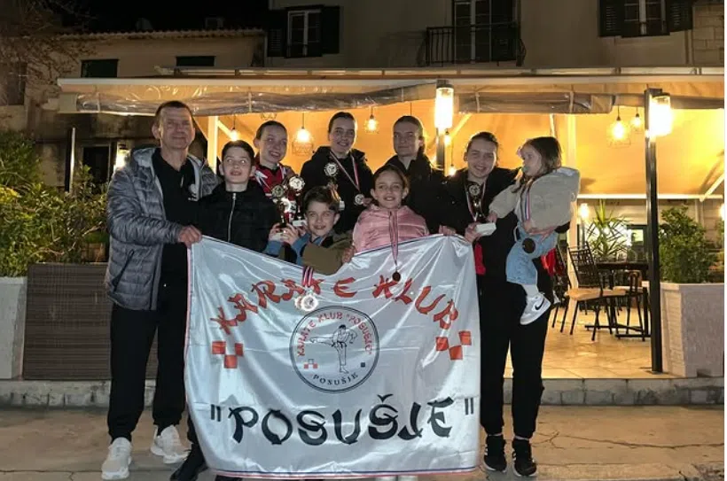 Sedam natjecatelja, sedam medalja: Karate klub Posušje briljirao na Kupu Jadrana u Splitu