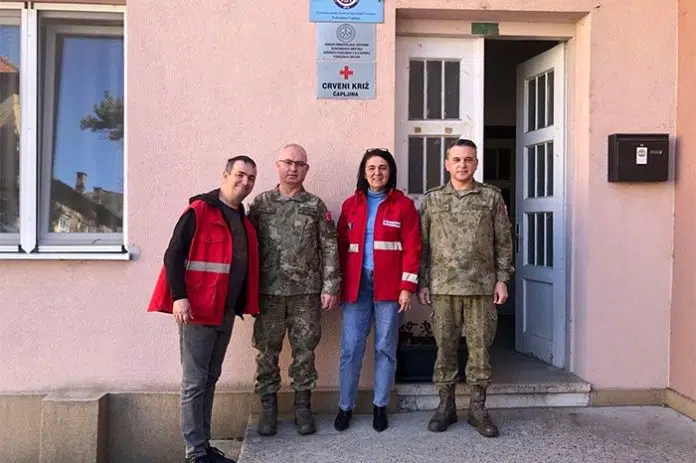 Čapljina: Turska vojska EUFOR-a donirala humanitarne pakete za obitelji u