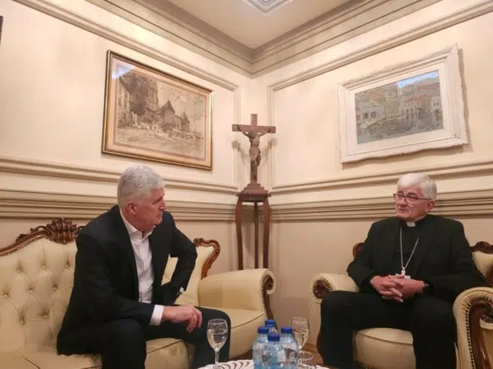 Čović i biskup Majić u Banjoj Luci: Hrvatski identitet i