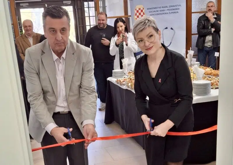 FOTO: DANAS su u Zavodu za javno zdravstvo Hercegbosanske županije svečano otvorene nove laboratorijske prostorije i edukacijska dvorana