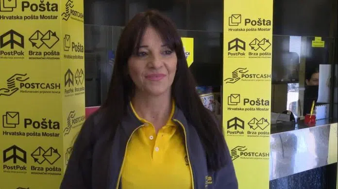 Slavica Bazina – prva grudska poštarica
