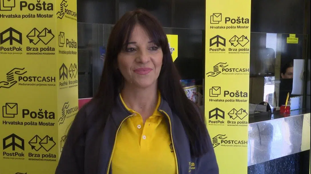 Slavica Bazina – prva grudska poštarica