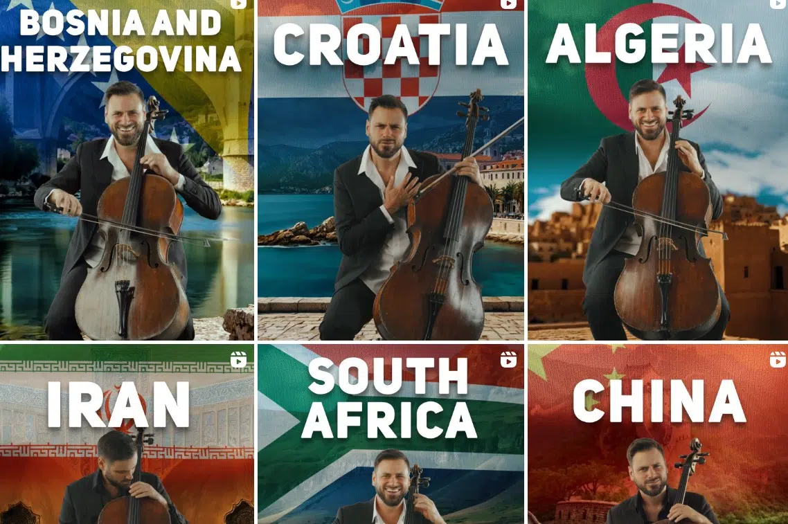 Stjepan Hauser obradio hit Halida Bešlića: Poslušajte kako zvuči “Prvi poljubac” na violončelu
