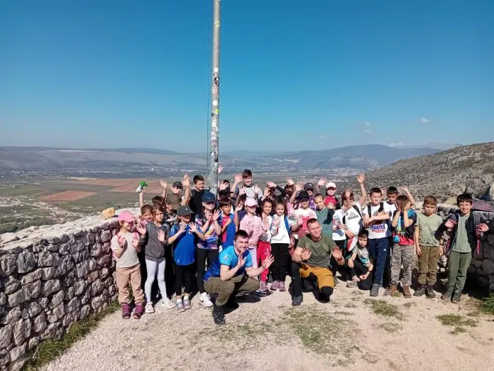 Mali planinari na tvrđavi Herceg Stjepana doživjeli nezaboravno iskustvo