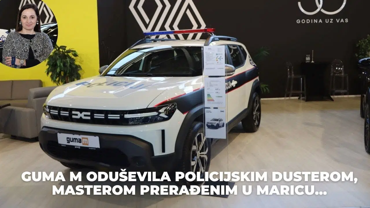 VIDEO | Guma M oduševila policijskim Dusterom, Masterom prerađenim u maricu…