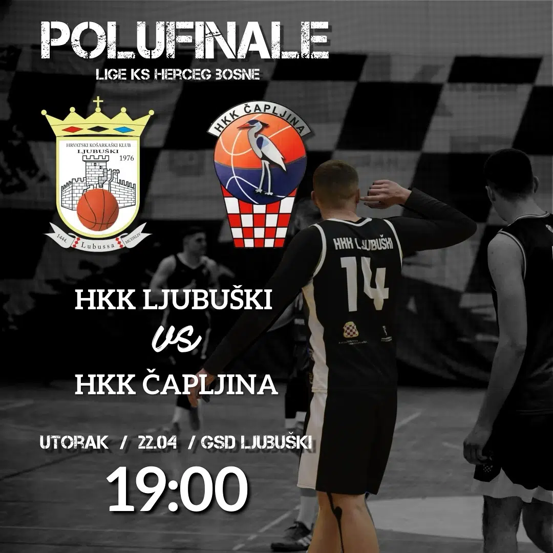 Počinje play-off košarkaške Lige Herceg – Bosne: Ljubuški i Čapljina u utorak otvaraju doigravanje