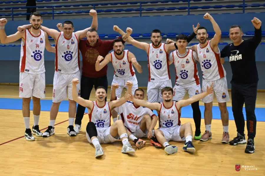 Košarkaši Rame pobjedom protiv Zrinjskog osigurali treću utakmicu doigravanja za finale