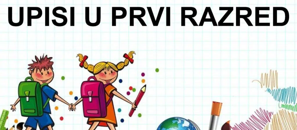 Plan upisa u prvi razred devetogodišnjeg programa osnovnog obrazovanja u školskoj 2025./2026. godini