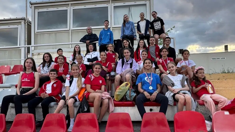 Uskrsni miting: Atletičari Brotnja uspješni na međunarodnom mitingu