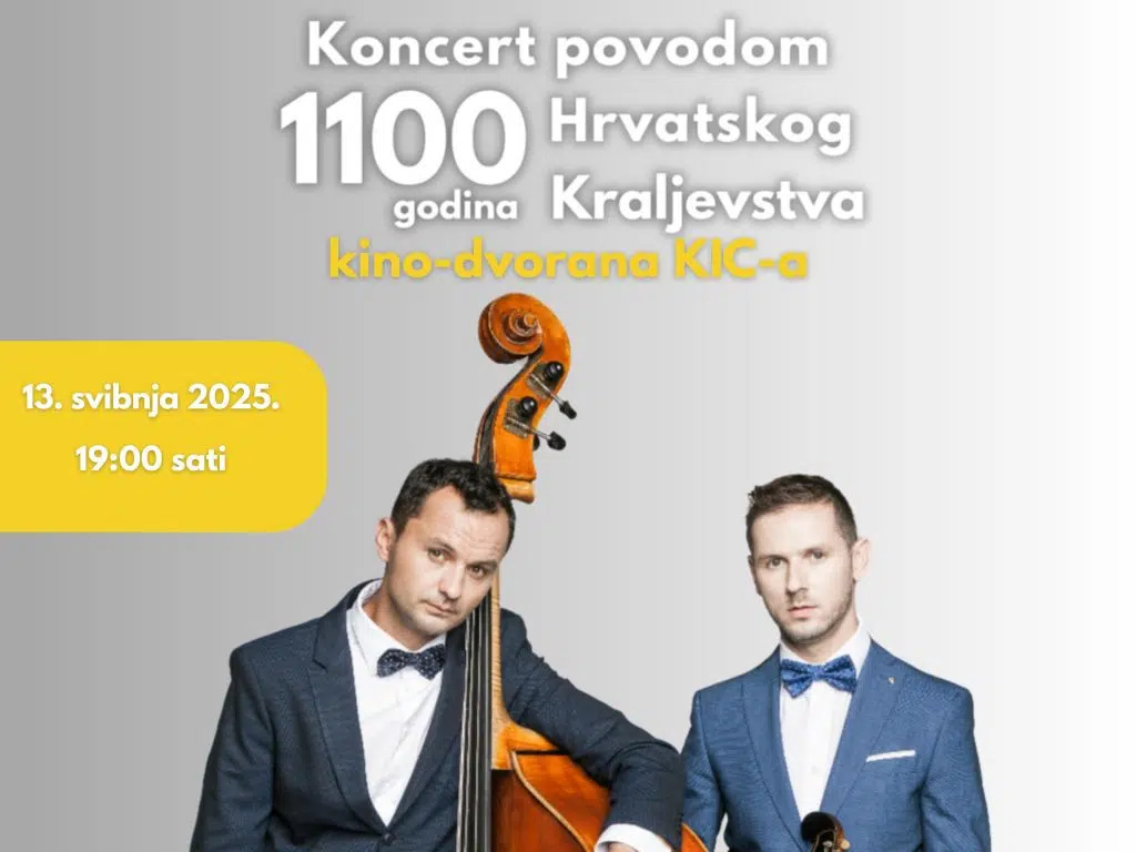 Koncert Hojsak & Novosel u Tomislavgradu – Glazbena priča povodom 1100 godina Hrvatskog Kraljevstva