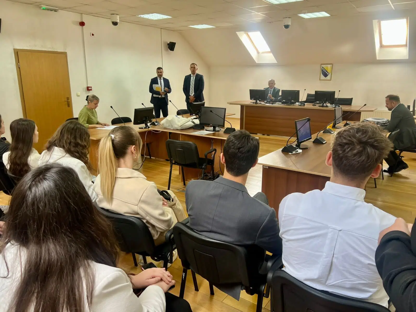 Studenti Pravnog fakulteta iz Mostara posjetili Županijski sud u Livnu