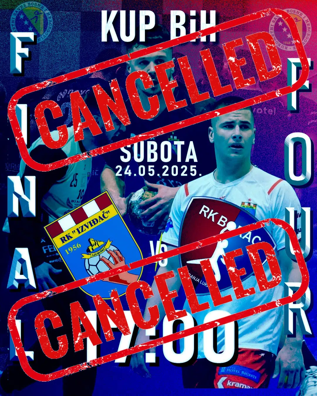 RK Borac m:tel odustao od polufinala Kupa BiH – Izviđač osigurao finale