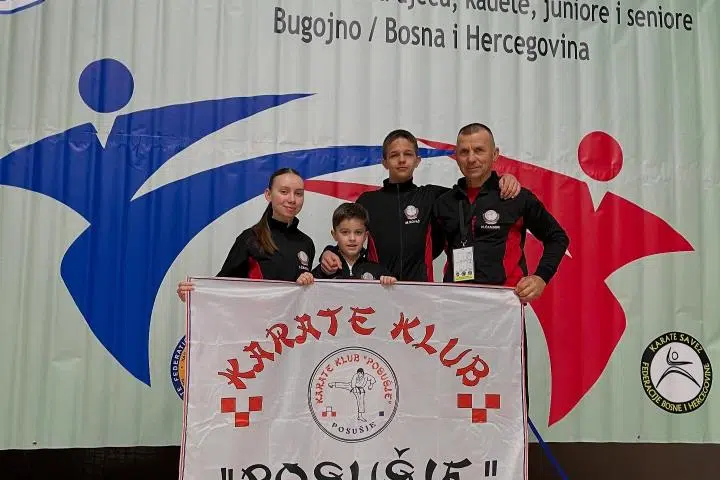 Karate klub Posušje briljirao na turniru u Bugojnu – tri medalje za troje natjecatelja