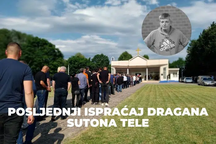 FOTO | Stotine rukometaša iz cijele regije ispratile Telu na posljednji počinak