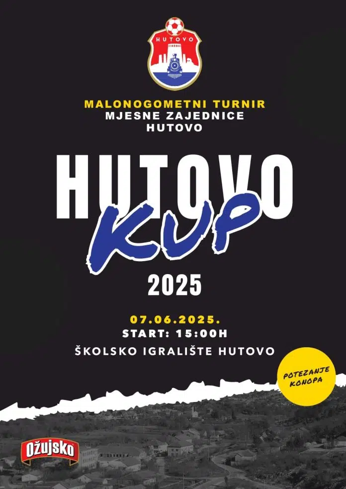 Najavljemo drugi po redu “Hutovo Kup”