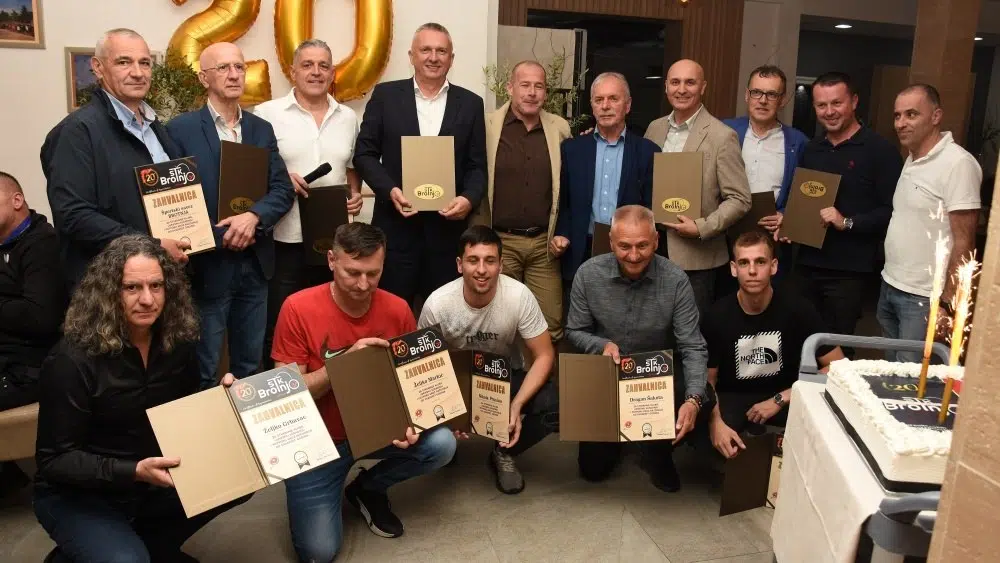 Stolnoteniski klub Brotnjo proslavio 20. obljetnicu osnutka