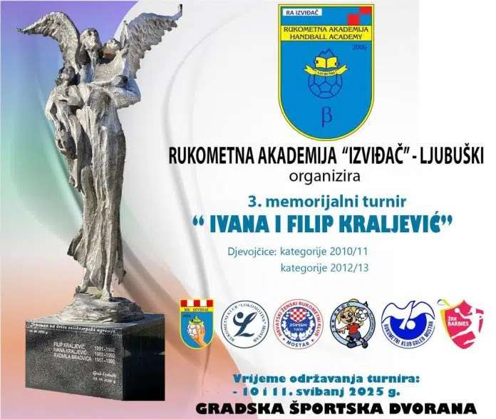 U subotu i nedjelju 3. Memorijalni međunarodni rukometni turnir „Ivana